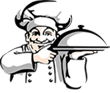 Mr. Delivery Chef Logo